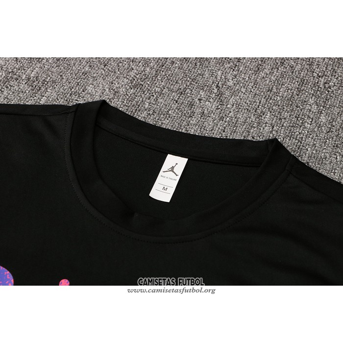 Chandal del Paris Saint-Germain Jordan Manga Corta 2021/2022 Negro